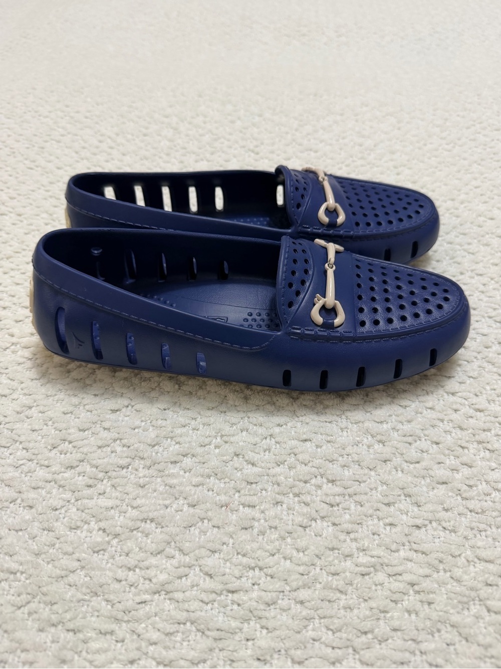Floafers Tycoon Bit Driver Blue Loafers Water Shoes Easy Clean Women’s Size 9 - Picture 2 of 8